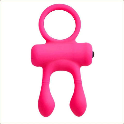 Rabbit Silicone Cockring by BDStyle - Ball and Cock Toys