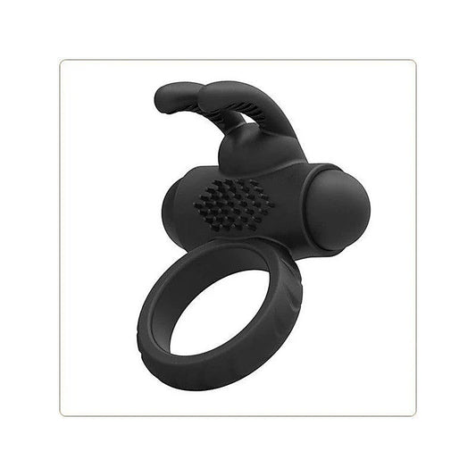 Silicone Rabbit Sex Ring - Ball and Cock Toys