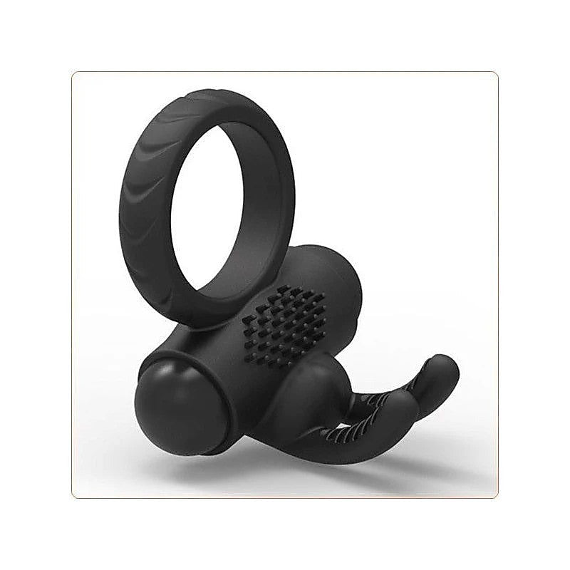 Silicone Rabbit Sex Cock Ring by BDStyle - Ball and Cock Toys