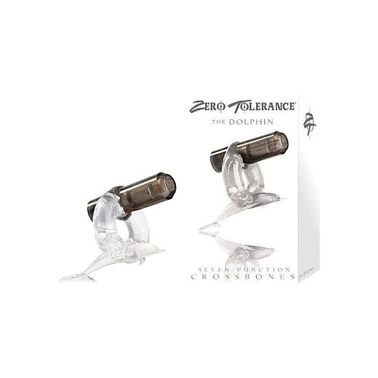 Crossbones The Diving Dolphin Single Bullet - Cock Rings