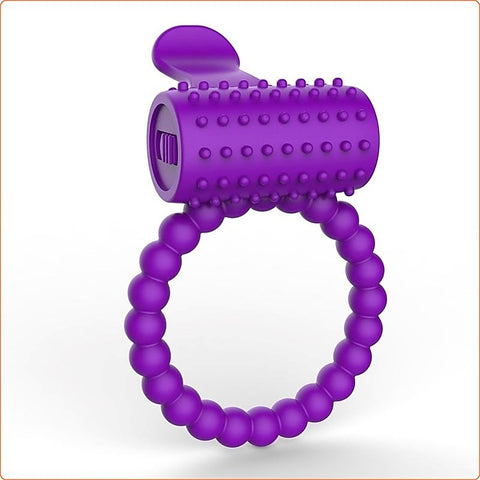 Tongue Silicone Cock Ring by BDStyle - Ball and Cock Toys