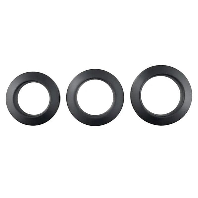 3-Piece Penis Ring Set by Adam & Eve - Ball and Cock Toys