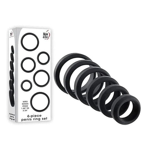 Pleasure Enhancing Cock Ring Set By Adam & Eve - Ball and Cock Toys