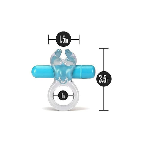 Play With Me Bull Vibrating Cock Ring by Blush Novelties - Ball and Cock Toys