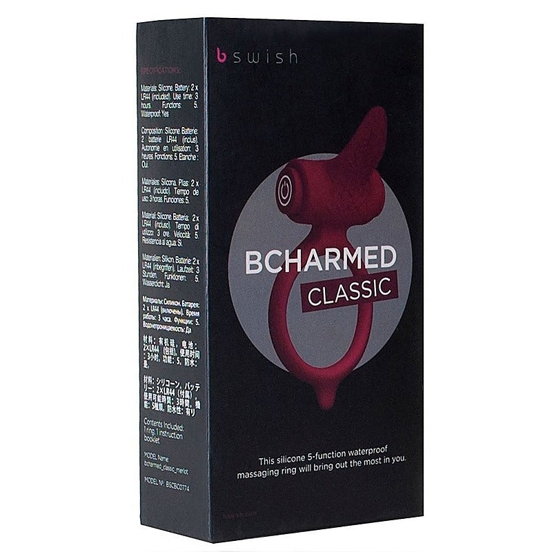 Bcharmed Classic Cock Ring by B Swish - Cock Rings