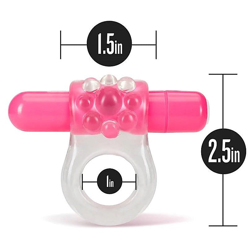 Play With Me Teaser Vibrating C-Ring G by Blush Novelties - Vibrating Cock Rings