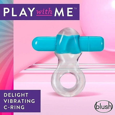 Delight Vibrating C-Ring by Blush Novelties - Vibrating Cock Rings
