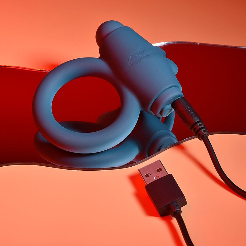Pleasure Bunny Buzzer by Evolved - Vibrating Cock Rings