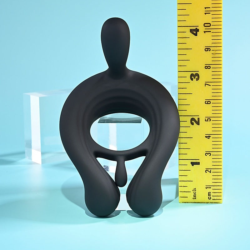 Playboy Pleasure Triple Play Remote Control Cock Ring - Vibrating Cock Rings