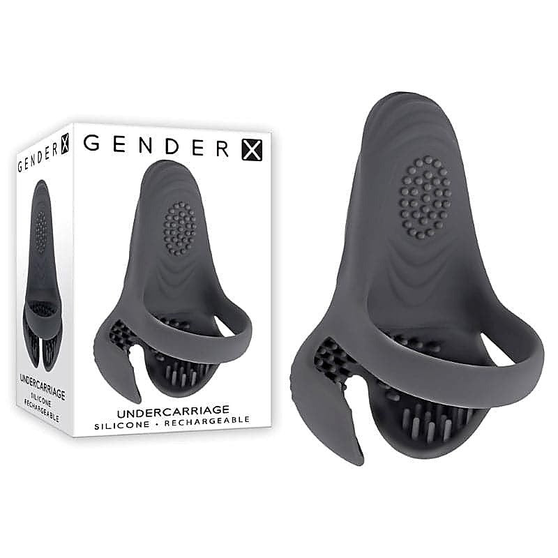 Gender X Undercarriage Cock Ring by Evolved Novelties - Vibrating Cock Rings