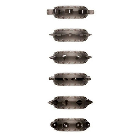 Zero Tolerance Cockstars 6 Pack Cock Ring Set - Cock Ring Sets