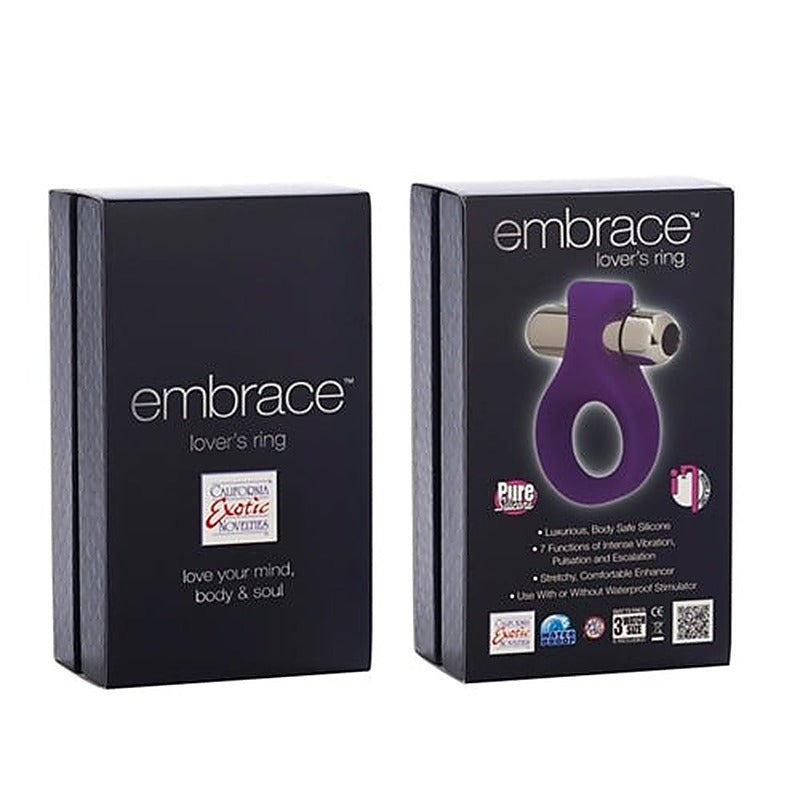 Embrace Lovers Cock Ring by California Exotics - Cock Rings