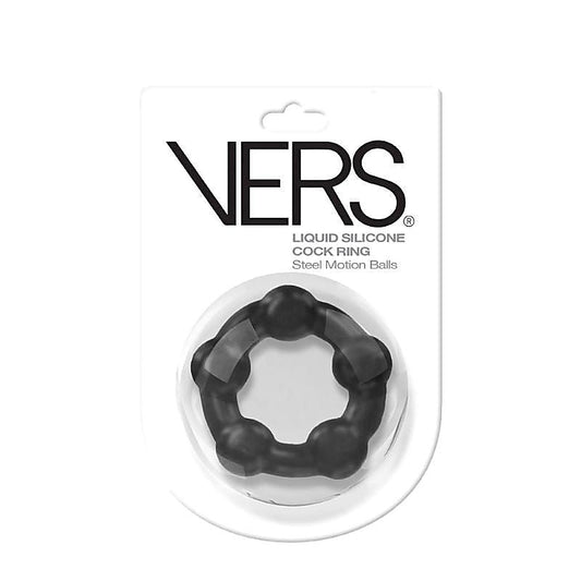 Vers Motion Ball Silicone Cock Ring By C1R Releasing - Stretchy Cock Rings