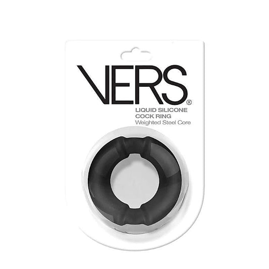 Vers Steel Weighted C-Ring By C1R Releasing - Stretchy Cock Rings