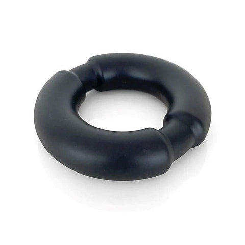 Vers Steel Weighted C-Ring By C1R Releasing - Stretchy Cock Rings