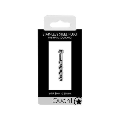 Stainless Steel Plug by Shots Toys - Penis Plugs