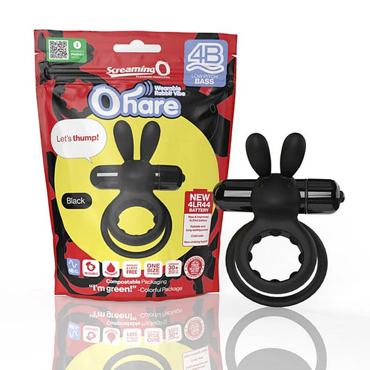 Screaming O 4B Ohare Vibrating Cock Ring - Cock Rings