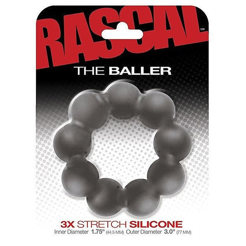 The Baller Silicone Cock Ring By C1R Releasing - Ball and Cock Toys