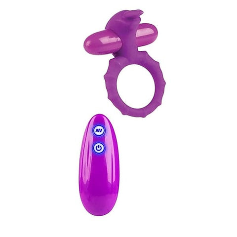 Entice Emma Vibrating Cock Ring by California Exotics - Ball and Cock Toys