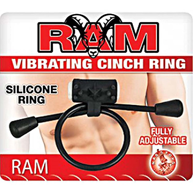 Ram Vibrating Cinch Silicone By Nasstoys - Cock Rings