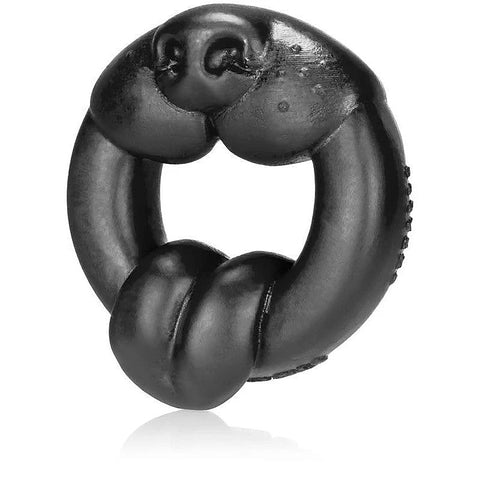 Scrappy Puppy Cock Ring Textured by Oxballs - Cock Rings