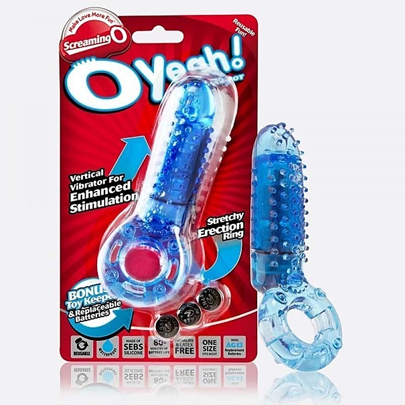 Mens Mojo Catamaran Cock Ring Waterproof by Icon Brands - Vibrating Cock Rings