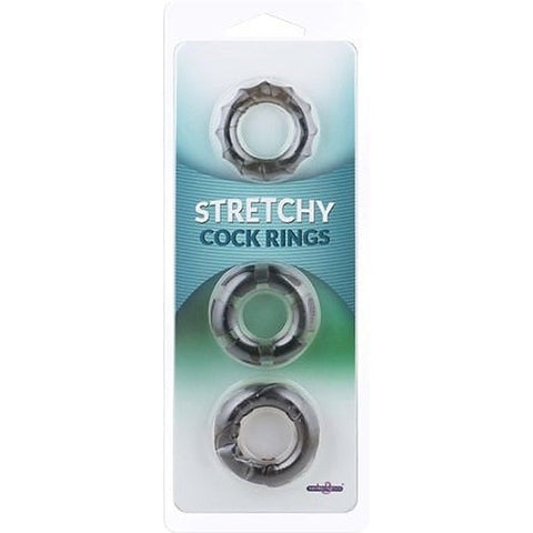 Stretchy Cock Rings 3Pk By Seven Creations - Cock Rings
