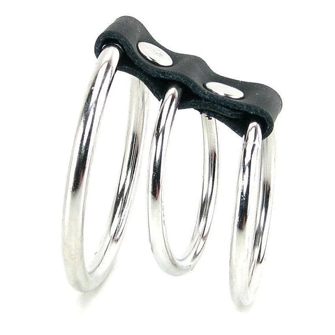 3 Ring Cock Cage by Sportsheets - Male Chastity