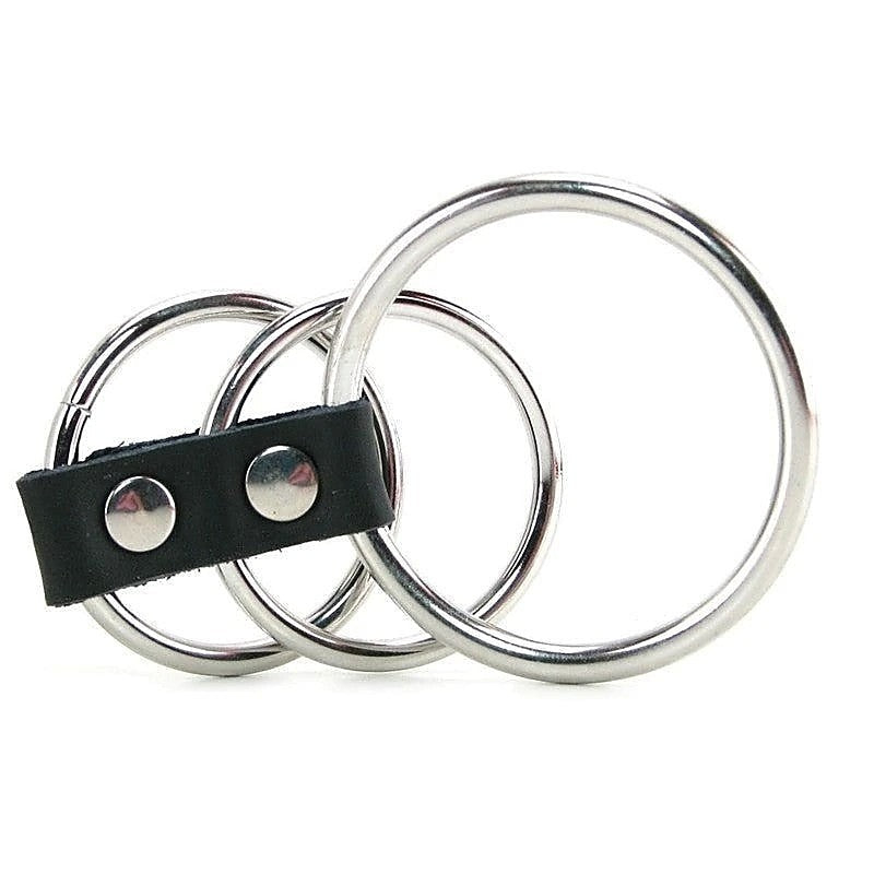 3 Ring Cock Cage by Sportsheets - Male Chastity