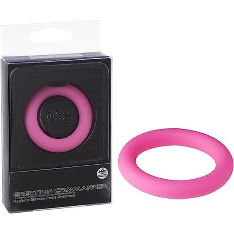 Erection Commander Cock Ring Pink By Nanma Corporation - Cock Rings