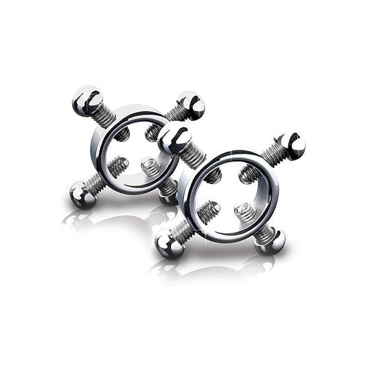 Metal Worx Nipple Screws Women Adult Toy - Breast and Nipple Toys