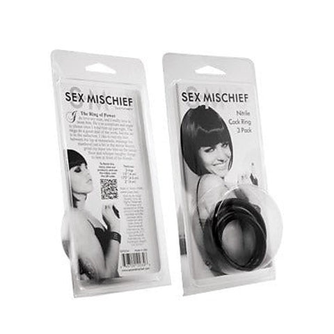 Nitrile Cock Ring by Sportsheets - Cock Rings