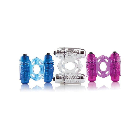 The O Wow Double Wammy by Screaming O - Vibrating Cock Rings