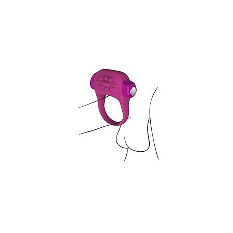 Jopen Halo Vibrating Cock Ring By Calexotics - Cock Rings