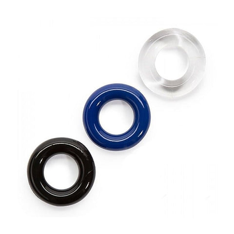 Renegade Stamina Cock Rings 3 Pack by NS Novelties - Cock Rings