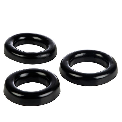 Colt 3 Piece Stretchy Mens Cock Ring Set - Cock Rings