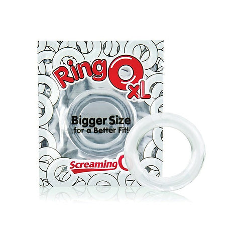 The RingO XL Clear by Screaming O - Cock Rings