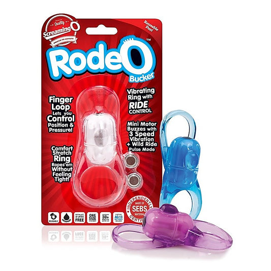 ScreamingO RodeO Bucker - Vibrating Cock Rings