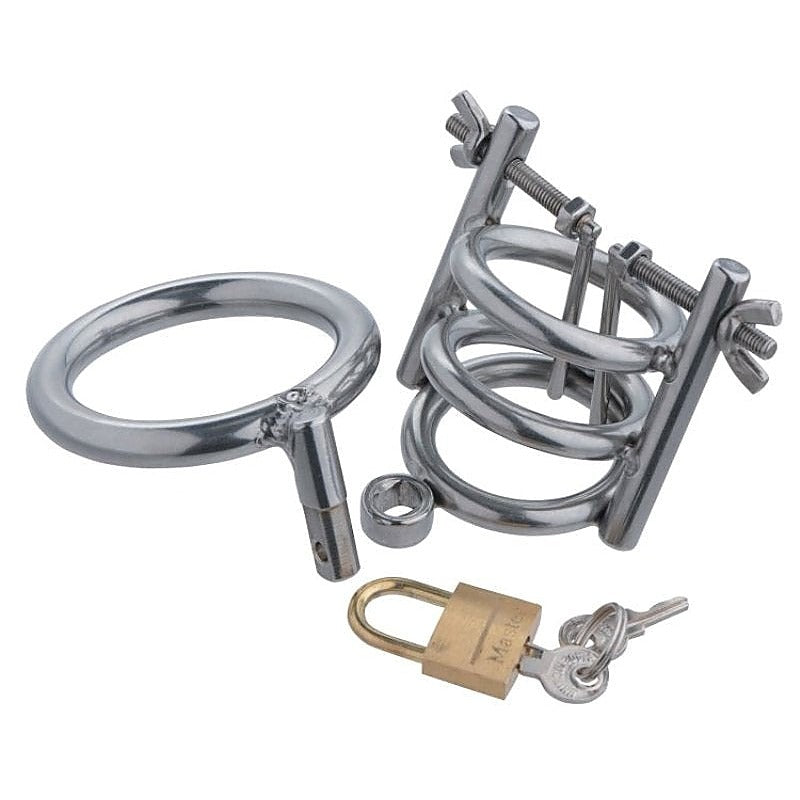 Urethral Chastity Cage by Master Series - Cock Rings