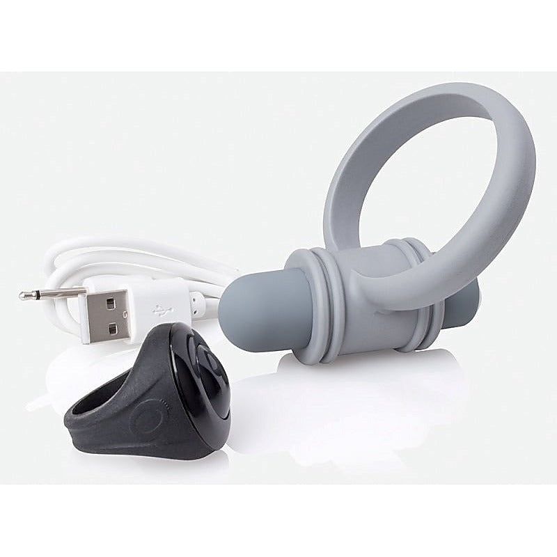 Rechargeable Vibrating Cock Ring Set by Screaming O - Cock Rings