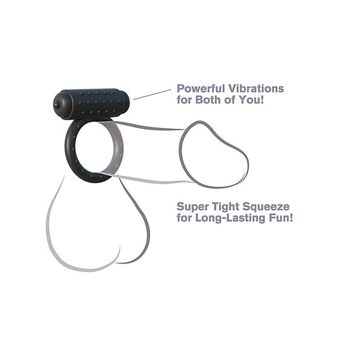 The Wingman Vibrating Cock Ring by Pipedream Products - Cock Rings