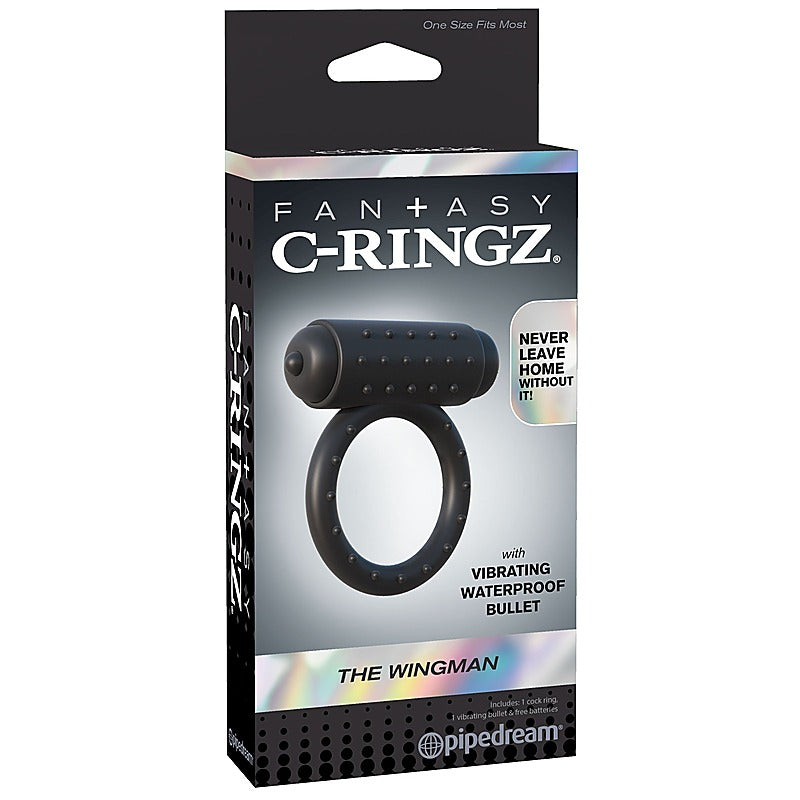 The Wingman Vibrating Cock Ring by Pipedream Products - Cock Rings