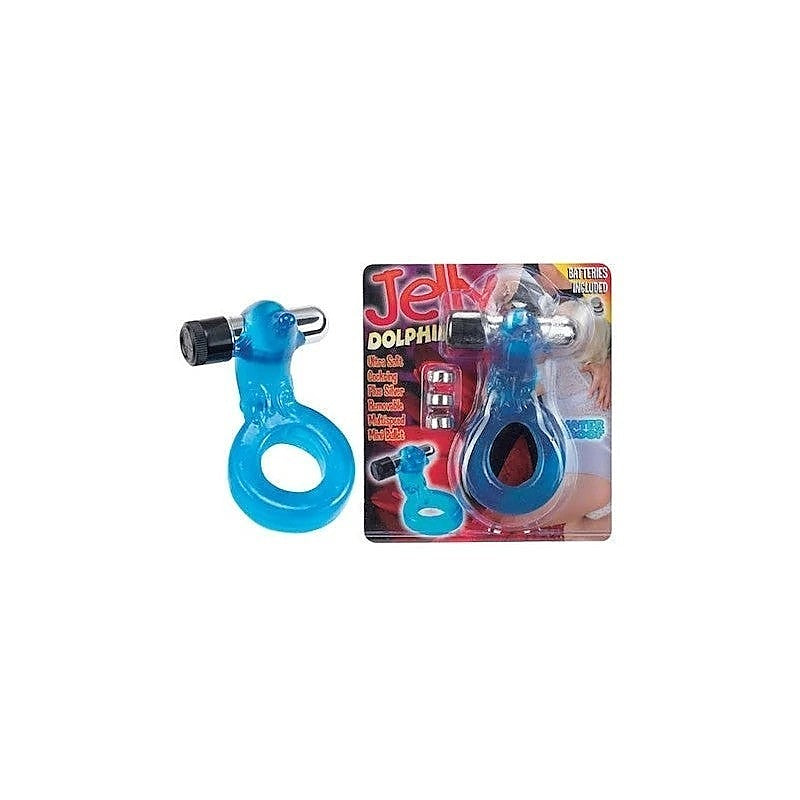 Jelly Dolphin Cockring by Seven Creations - Cock Rings