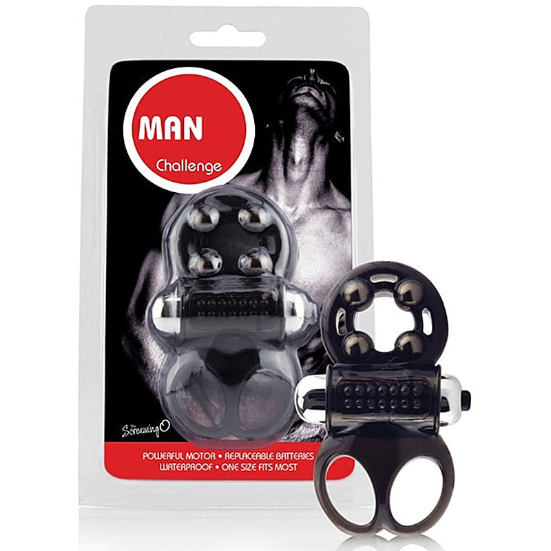The OMan Challenge by Screaming O - Vibrating Cock Rings