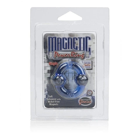 Magnetic Power Stretchy Cock Ring By California Exotics - Stretchy Cock Rings