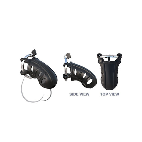 Fantasy C-Ringz Hardcore Cock Block Male Chastity Cage - Male Chastity
