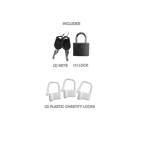 Fantasy C-Ringz Hardcore Cock Block Male Chastity Cage - Male Chastity