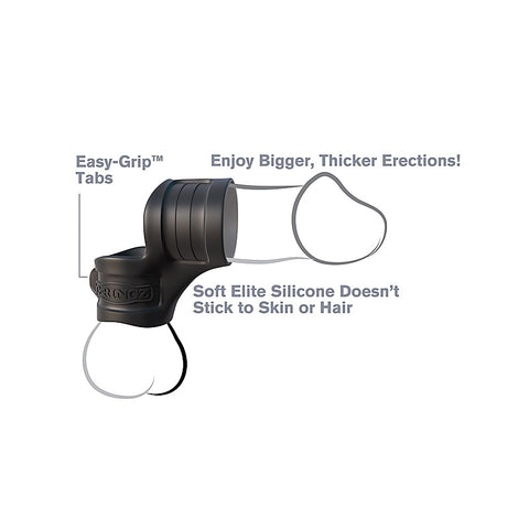 Fantasy C-Ringz Mr. Big Cock Ring And Ball Stretcher - Cock Rings