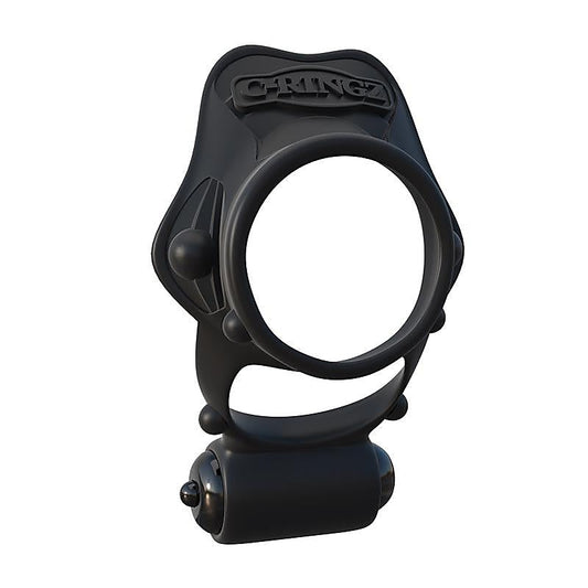 Pipedream Fantasy C-Ringz Rock Hard Vibrating Cock Ring - Cock Rings