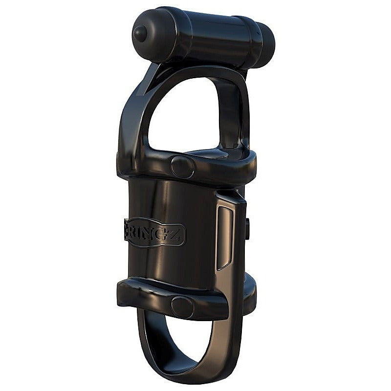 Fantasy C-Ringz Vibrating Cock Pipe And Ball Stretcher - Vibrating Cock Rings